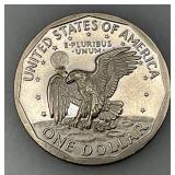 1980 (S) Susan B Anthony Cameo Close Date Wide Rim 1980 (S) Susan B Anthony Cameo Close Date Wide Rim