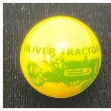 Very Old OLIVER TRACTORS Advertisement Marbles Very Old OLIVER TRACTORS Advertisement Marbles