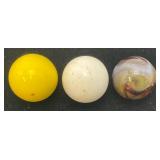 Very Old OLIVER TRACTORS Advertisement Marbles Very Old OLIVER TRACTORS Advertisement Marbles