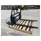 AGT Mower King Skid Steer Fork Attachment (SAII100)