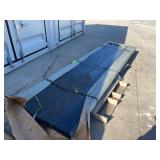 FUTURE 100 Sheets of Dark Gray Galvalume Steel Siding, 12 Foot Sheets (FTL100)