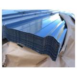 FUTURE 100 Sheets of Dark Gray Galvalume Steel Siding, 12 Foot Sheets (FTL100)