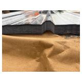 FUTURE 50 Sheets of Dark Gray Galvalume Steel Siding, 12 Foot Sheets (FTL50)