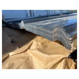 FUTURE 50 Sheets of Dark Gray Galvalume Steel Siding, 12 Foot Sheets (FTL50)