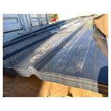 FUTURE 50 Sheets of Dark Gray Galvalume Steel Siding, 12 Foot Sheets (FTL50)