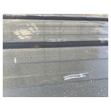 FUTURE 50 Sheets of Dark Gray Galvalume Steel Siding, 12 Foot Sheets (FTL50)