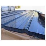 FUTURE 50 Sheets of Dark Gray Galvalume Steel Siding, 12 Foot Sheets (FTL50)