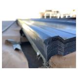 FUTURE 50 Sheets of Dark Gray Galvalume Steel Siding, 12 Foot Sheets (FTL50)
