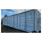 CIMU0880561 // Sea Container with 4 Side Doors, 40HC, Single Trip