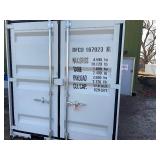 12 Foot Container Cabin w/ Side Door & Window