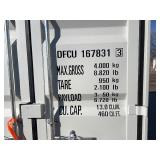 11 Foot Container Cabin w/ Side Door & Window