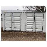 MMPU1070009 // 40 Ft High Cube Sea Container with 4 Sets of Side Doors
