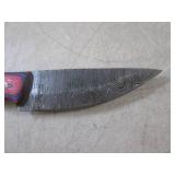 (FS) 8' Damascus Blade Knife with L... (FS) 8' Damascus Blade Knife with L...