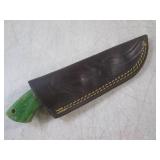 (FS) 8' Damascus Blade Knife with L... (FS) 8' Damascus Blade Knife with L...