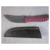 (FS) 8' Damascus Blade Knife with L... (FS) 8' Damascus Blade Knife with L...