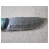 (FS) 8' Damascus Blade Knife with L... (FS) 8' Damascus Blade Knife with L...