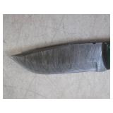 (FS) 8' Damascus Blade Knife with L... (FS) 8' Damascus Blade Knife with L...