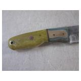 (FS) 8' Damascus Blade Knife with L... (FS) 8' Damascus Blade Knife with L...