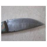 (FS) 8' Damascus Blade Knife with L... (FS) 8' Damascus Blade Knife with L...
