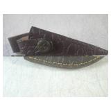 (FS) 6' Damascus Blade Knife with L... (FS) 6' Damascus Blade Knife with L...