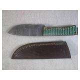 (FS) 8.25' Damascus Blade Knife wit... (FS) 8.25' Damascus Blade Knife wit...