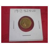 (CNTR) 1912 Indian Head $2.50 Gold ... (CNTR) 1912 Indian Head $2.50 Gold ...