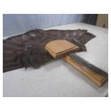 (FS) Turkey Tail Feather Fan and Be... (FS) Turkey Tail Feather Fan and Be...