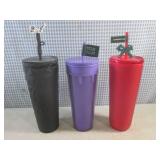 (CSB) 3 New Starbucks 24oz Tumblers... (CSB) 3 New Starbucks 24oz Tumblers...