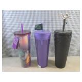 (CSB) 3 New Starbucks 24oz Tumblers... (CSB) 3 New Starbucks 24oz Tumblers...