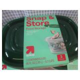 (CSB) 3 - 3-Count 66oz Snap & Store... (CSB) 3 - 3-Count 66oz Snap & Store...