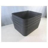 (A-3) 4 New Medium Rectangle Black ... (A-3) 4 New Medium Rectangle Black ...