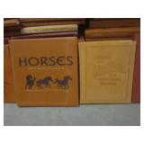 (B-1) 12 Assorted Leather Bound Boo... (B-1) 12 Assorted Leather Bound Boo...