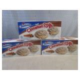 (C-2) 3 Boxes of Hostess Iced Cinna... (C-2) 3 Boxes of Hostess Iced Cinna...