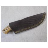 (FS) 8' Damascus Blade Knife with L... (FS) 8' Damascus Blade Knife with L...