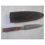 (FS) 8.25' Damascus Blade Knife wit... (FS) 8.25' Damascus Blade Knife wit...