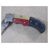 (FS) 6.5' Damascus Blade Folding Kn... (FS) 6.5' Damascus Blade Folding Kn...