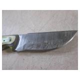 (FS) 8.25' Damascus Blade Knife wit... (FS) 8.25' Damascus Blade Knife wit...
