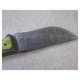 (FS) 8.25' Damascus Blade Knife wit... (FS) 8.25' Damascus Blade Knife wit...