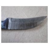 (FS) 7.75' Damascus Blade Knife wit... (FS) 7.75' Damascus Blade Knife wit...