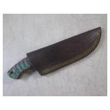 (FS) 8' Damascus Blade Knife with L... (FS) 8' Damascus Blade Knife with L...
