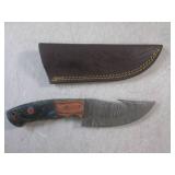 (FS) 8' Damascus Blade Knife with L... (FS) 8' Damascus Blade Knife with L...