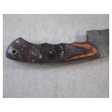(FS) 8' Damascus Blade Knife with L... (FS) 8' Damascus Blade Knife with L...