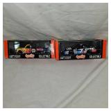 (2) 1/43rd Scale Nascar Quartzo Collectible (2) 1/43rd Scale Nascar Quartzo Collectible