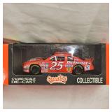 (2) 1/43rd Scale Nascar Quartzo Collectible (2) 1/43rd Scale Nascar Quartzo Collectible