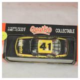 (2) 1/43rd Scale Nascar Quartzo Collectible (2) 1/43rd Scale Nascar Quartzo Collectible