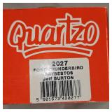 (2) 1/43rd Scale Nascar Quartzo Collectible (2) 1/43rd Scale Nascar Quartzo Collectible