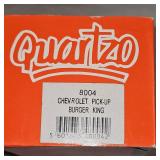 (2) 1/43rd Scale Nascar Quartzo Collectible (2) 1/43rd Scale Nascar Quartzo Collectible