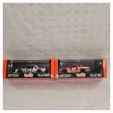 (2) 1/43rd Scale Nascar Quartzo Collectible (2) 1/43rd Scale Nascar Quartzo Collectible