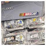 Nascar 1989-1999 12 Silver Chrome Commemortive Car Set Nascar 1989-1999 12 Silver Chrome Commemortive Car Set