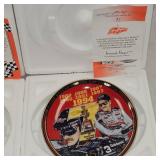 2 Dale Earnhardt Commemortive Plates 2 Dale Earnhardt Commemortive Plates